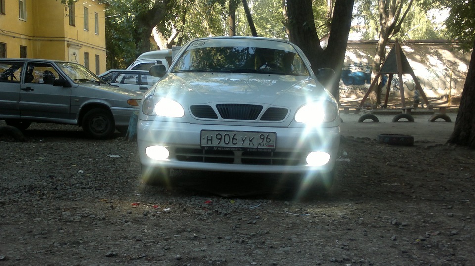 установка ксенона chevrolet lanos установка ксенона chevrolet lanos