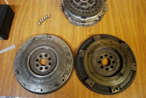 Differences between flywheels and clutches on 3S-FE and 3S-GE - Toyota Carina ED 20 L 1994