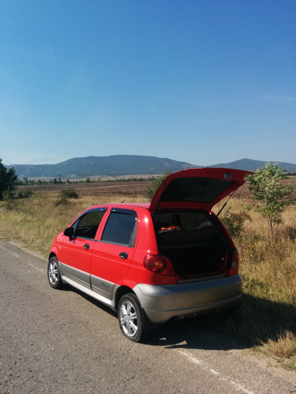 Помогайте ближним своим, или как я пробила колесо… — Daewoo Matiz (M100 ...