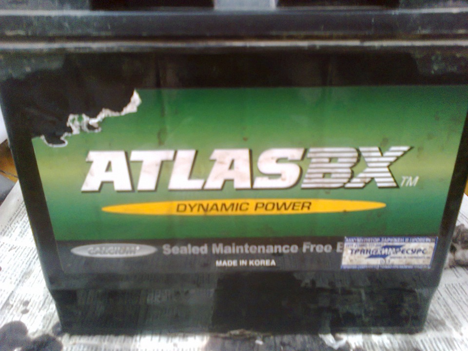 Обслуживание АКБ — Nissan Bluebird (U14), 1,8 л, 1998 года ...