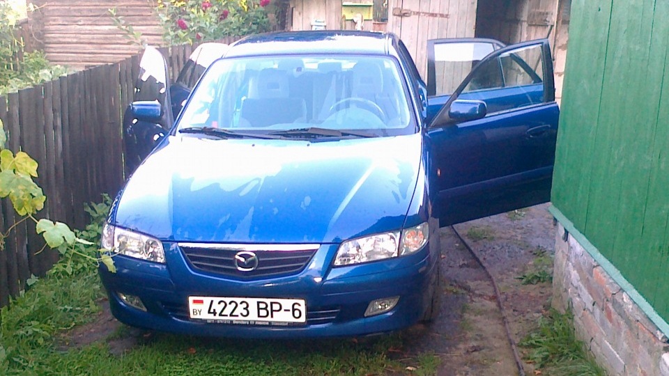 Капает вода на пассажирский коврик — Mazda 626 V (GF), 2 л, 2001 года ...