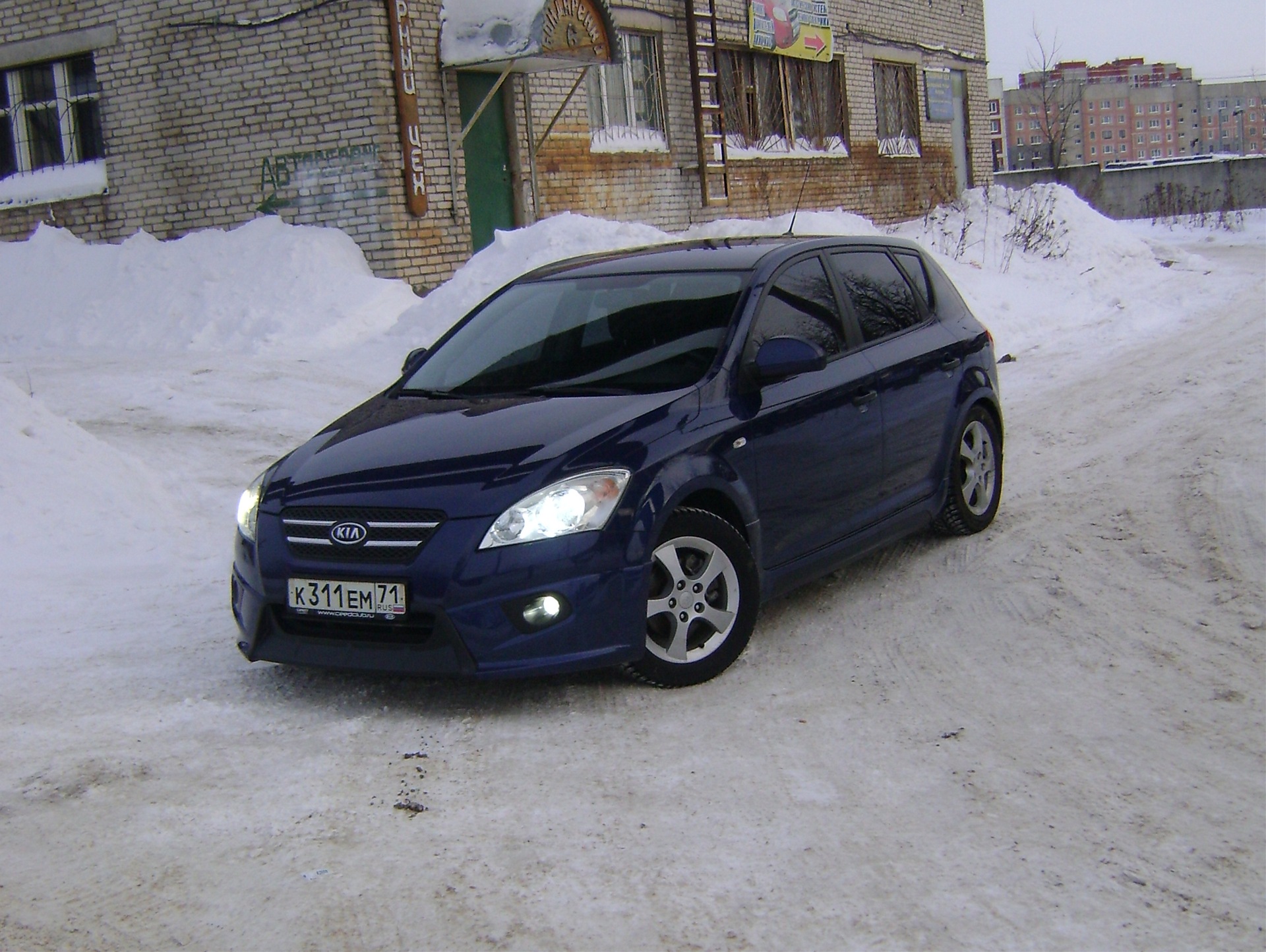 KIA Ceed (1G) 1.4 бензиновый 2007 1.4 (погремушка) на DRIVE2