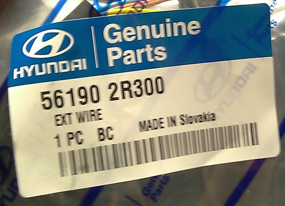 561902R300 ПРОВОД РУЛЕВОГО КОЛЕСА, 12В KIA HYUNDAI | Запчасти на DRIVE2
