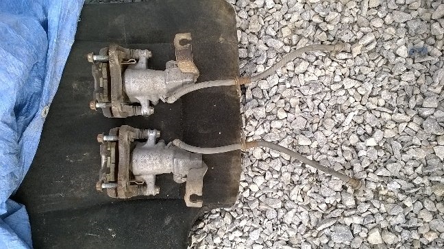 Задние тормозилки от еврея — Honda Accord (7G), 2,4 л, 2006 года ...