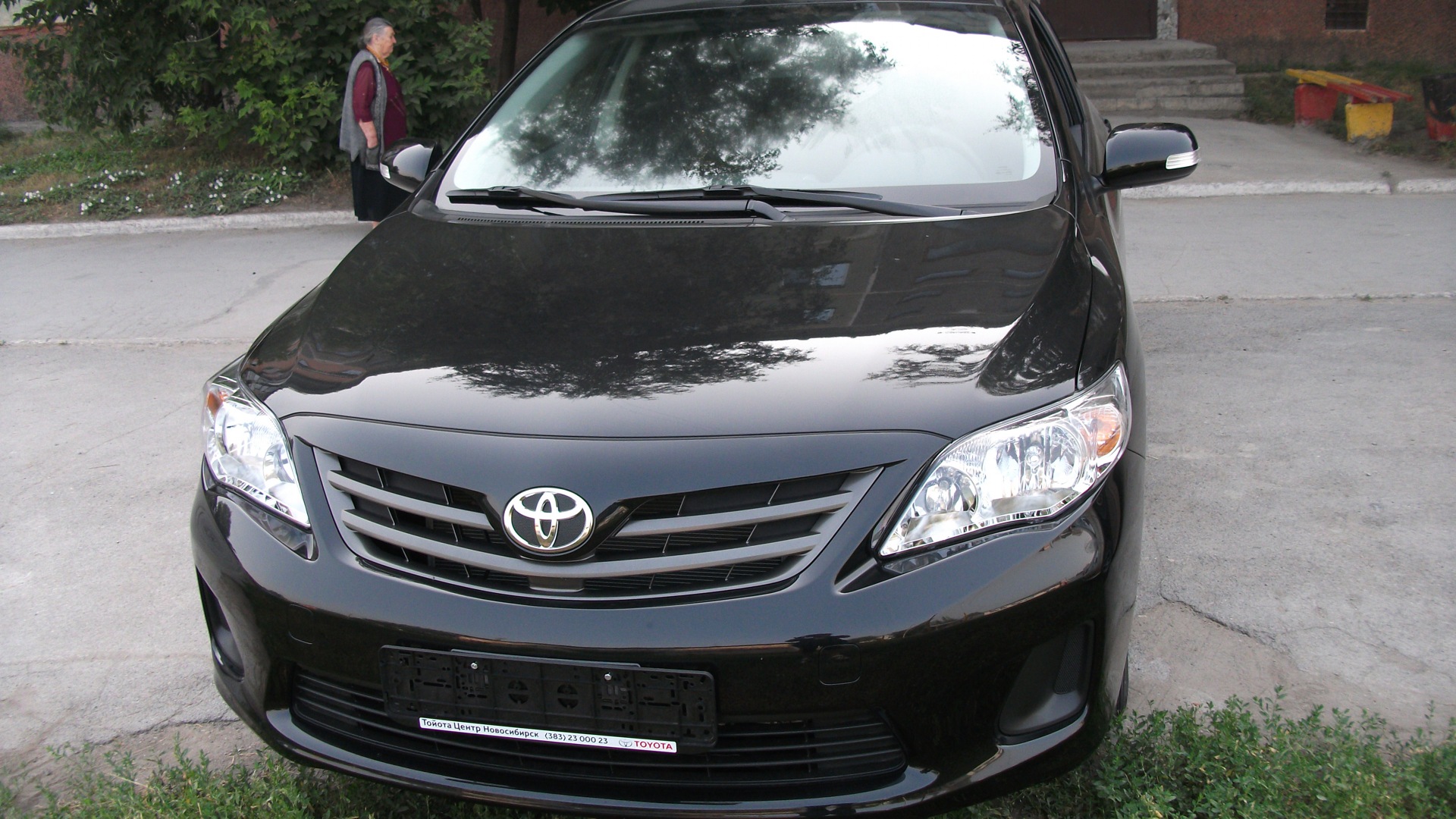 Toyota Corolla (140/150) 1.6 бензиновый 2012 | Black styles на DRIVE2