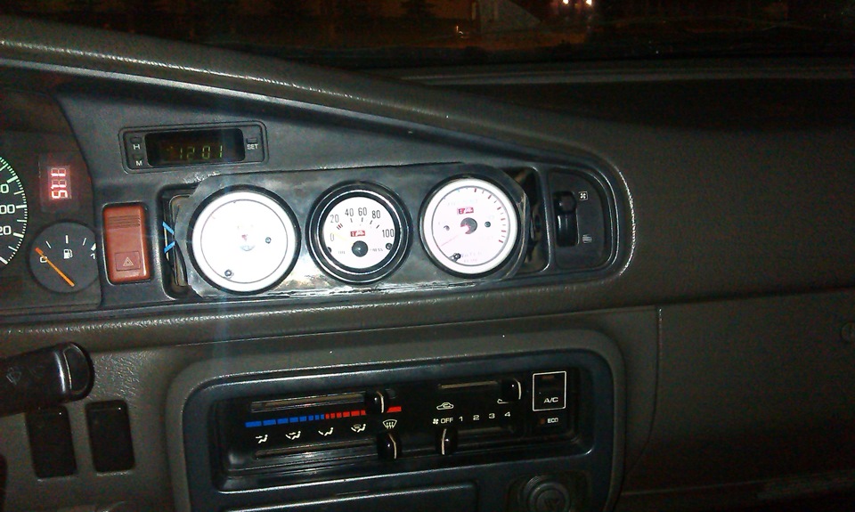 Доп датчики stage1 — Mazda 626 Coupe, 2 л, 1990 года | тюнинг | DRIVE2