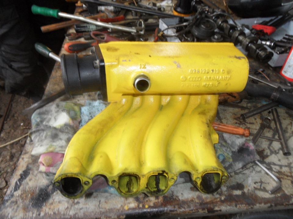 Покрасил тормозные барабаны и ресивер — Volkswagen Transporter T4, 1,9 ...