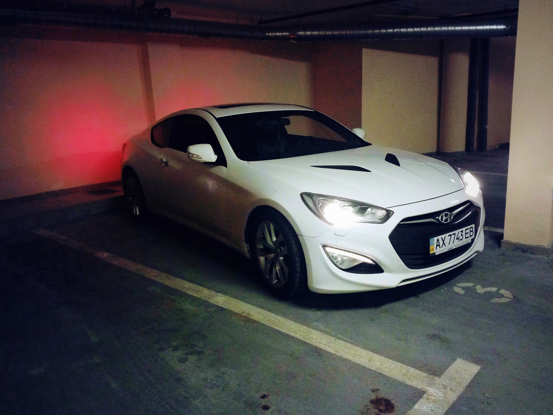 Hyundai Genesis Coupe матовая пленка