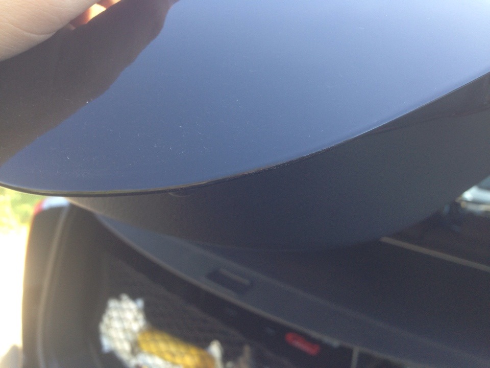 а вот такая хрень образуется после высыхания — KIA Sorento (2G)