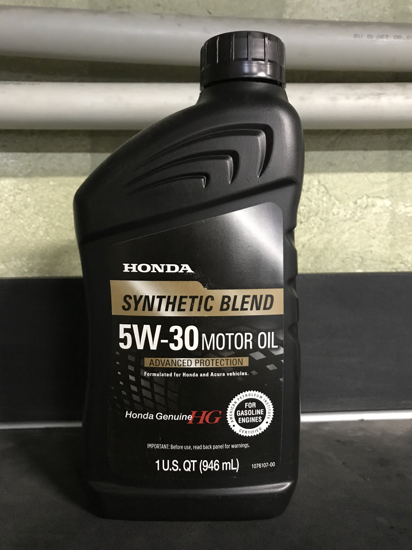 Масло HONDA GENUINE HG 5W30 — Honda Civic 5D (8G), 1,8 л, 2008 года ...