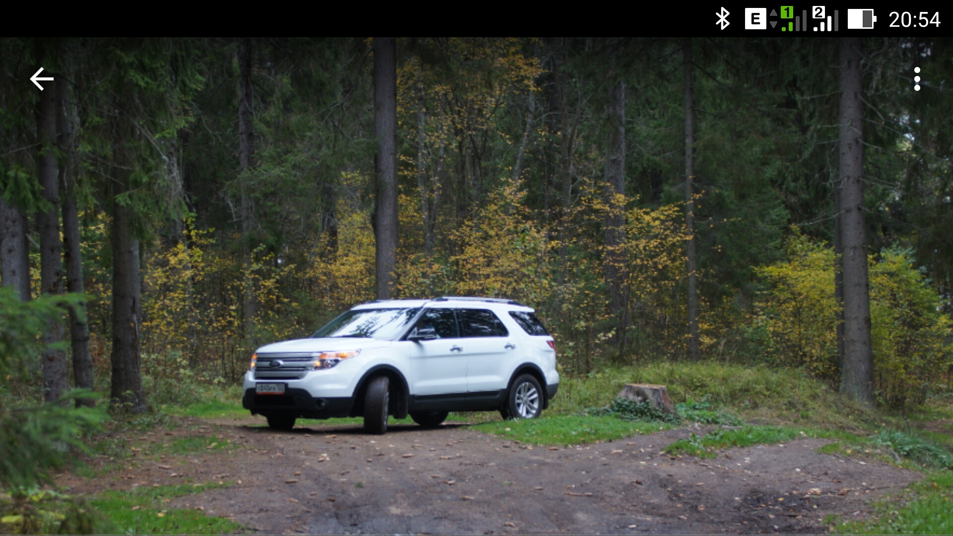 Ford Explorer 2009 с прицепом