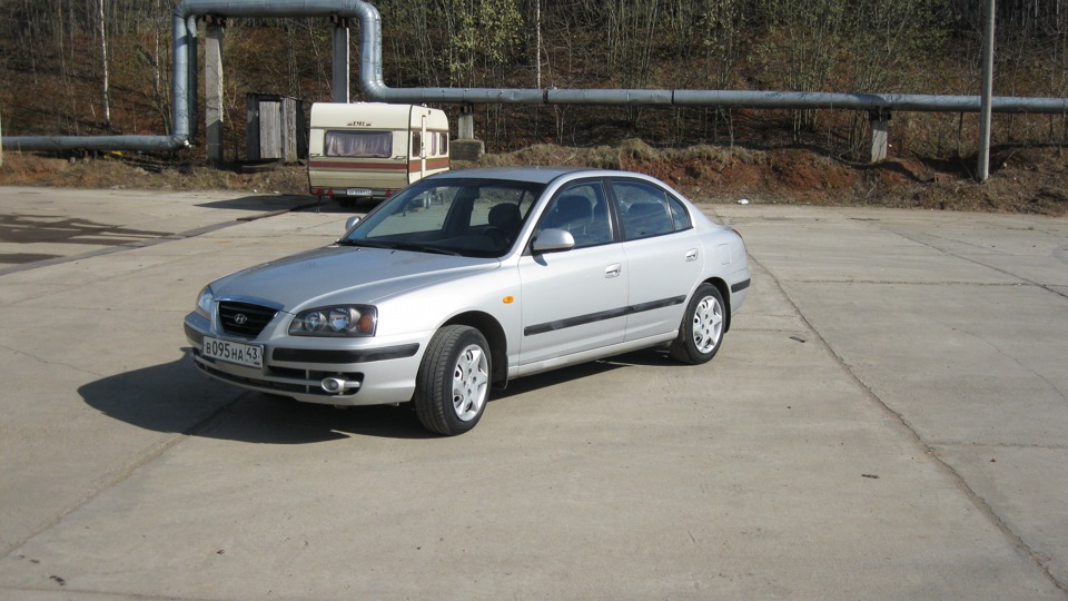 Замена передних пружин на пружины от Tucsana — Hyundai Elantra (3G), 1 ...