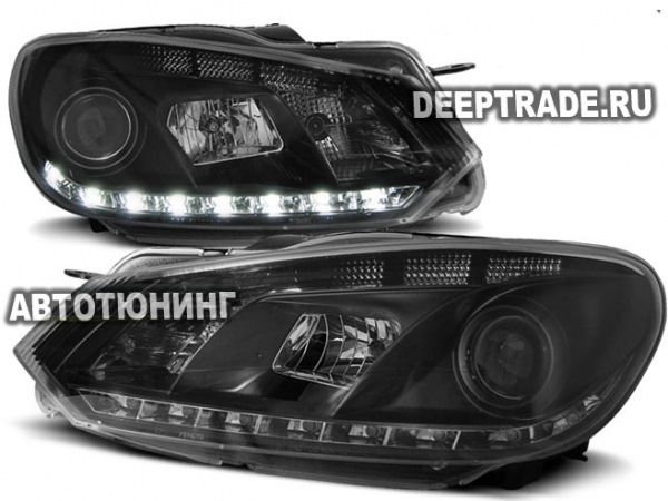Новые фары + Решетка — Volkswagen Golf Mk6, 1,4 л, 2012 года | тюнинг ...