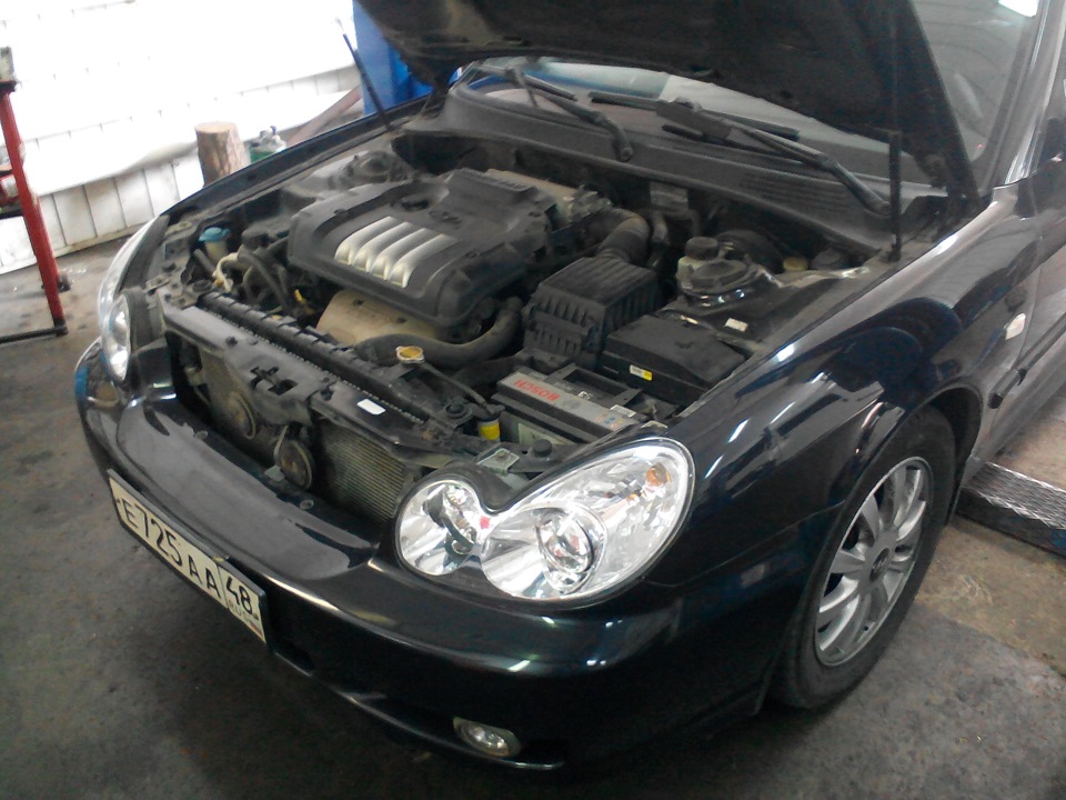 Фото в бортжурнале Hyundai Sonata IV (EF)