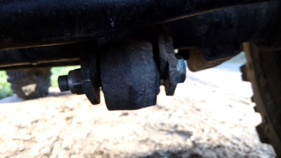 Валим кастор! И заодно меняем передний кардан. — УАЗ Patriot, 2,3 л ...