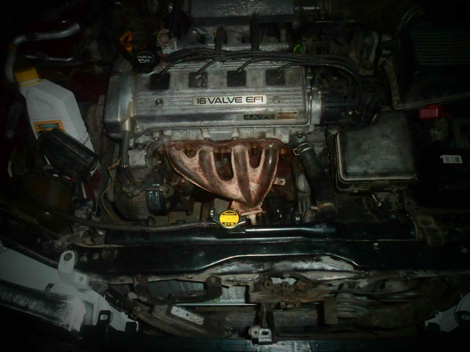 Англицкий выпускной коллектор 4A-FE LB чем болеет и как лечить ...