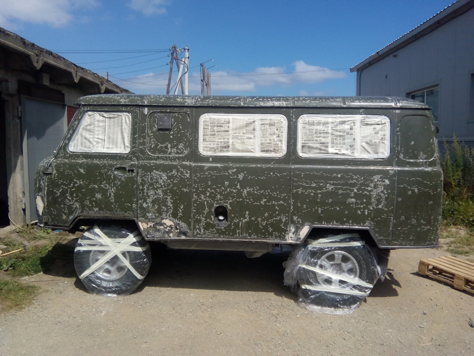 Фото в бортжурнале УАЗ 3962