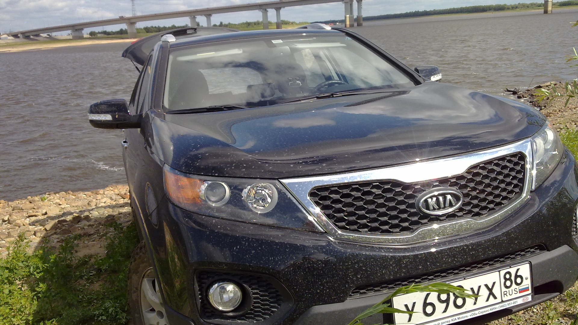 KIA Sorento (2G) 2.4 бензиновый 2011 | Высокий универсал 4х4 на DRIVE2