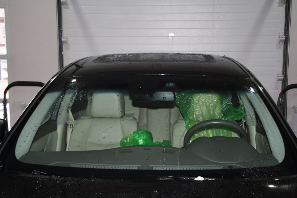 Замена лобового стекла на Infiniti M25 — Лаборатория Автостекла на DRIVE2