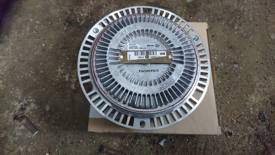 11. Новая вискомуфта Behr-Hella и компрессия замер — BMW 5 series (E34 ...