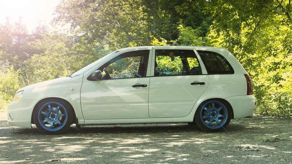 Какие же всё таки разные, бывают универсалы) — Lada Калина универсал, 1 ...