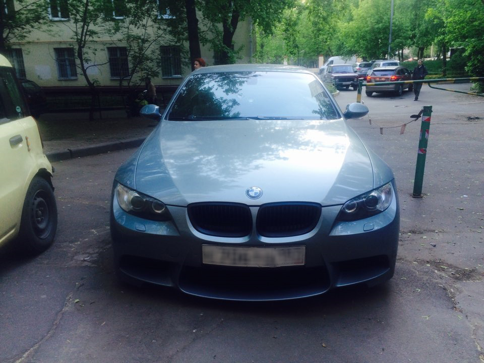 Черные ноздри — BMW 3 series Convertible (E93), 2,5 л, 2007 года ...