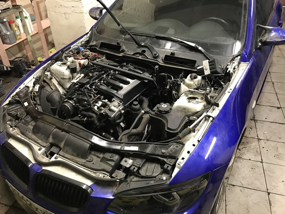 Свап jz в bmw e90