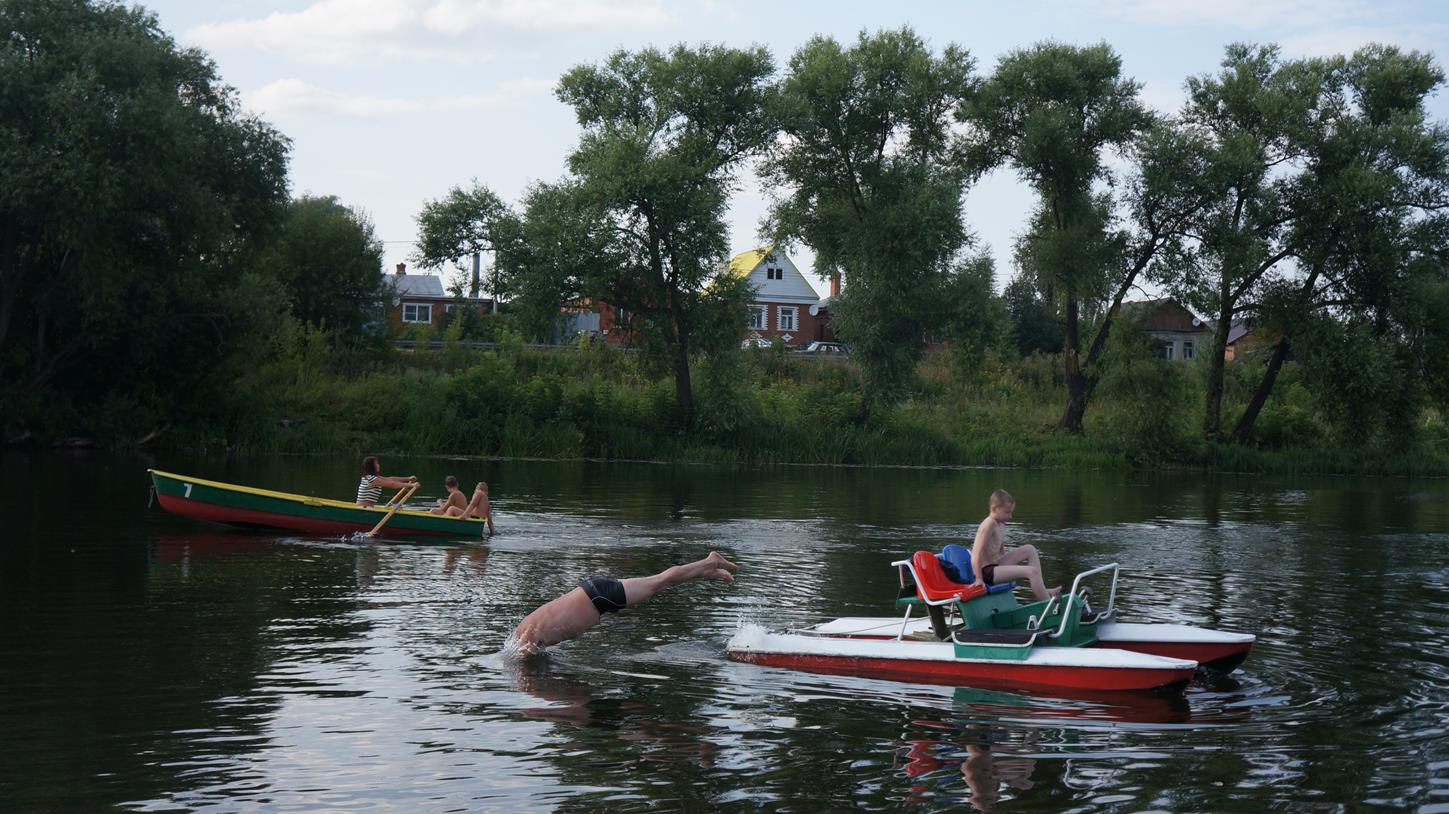 пляж в зарайске на осетре