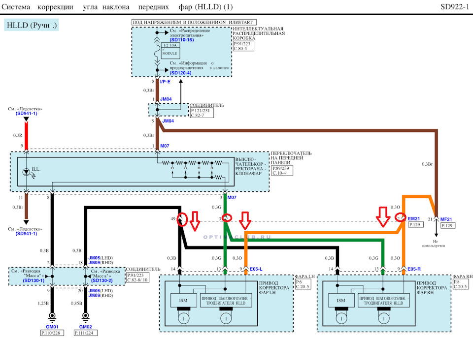 Схема киа оптима