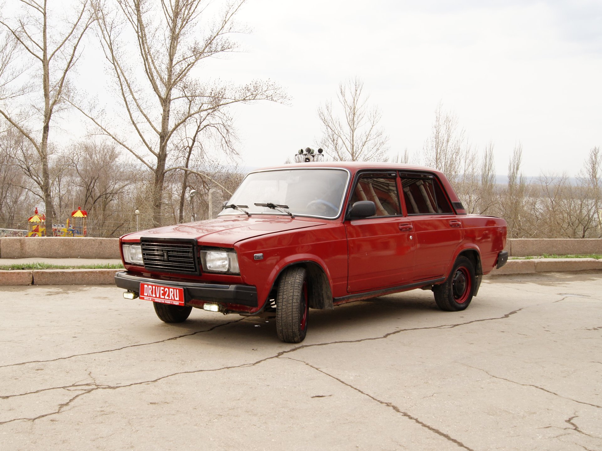 Фотосессия автомобиля в разных местах. — Lada 2107, 1,5 л, 1991 года |  фотография | DRIVE2