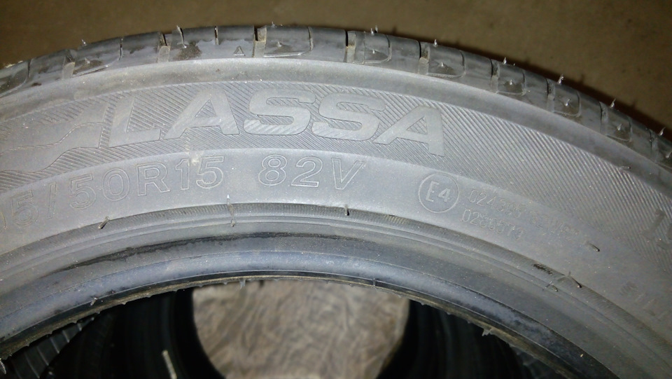 Шины BRISA Lassa mode turkey — Lada Калина Хэтчбек (1G), 1,6 л, 2007 ...