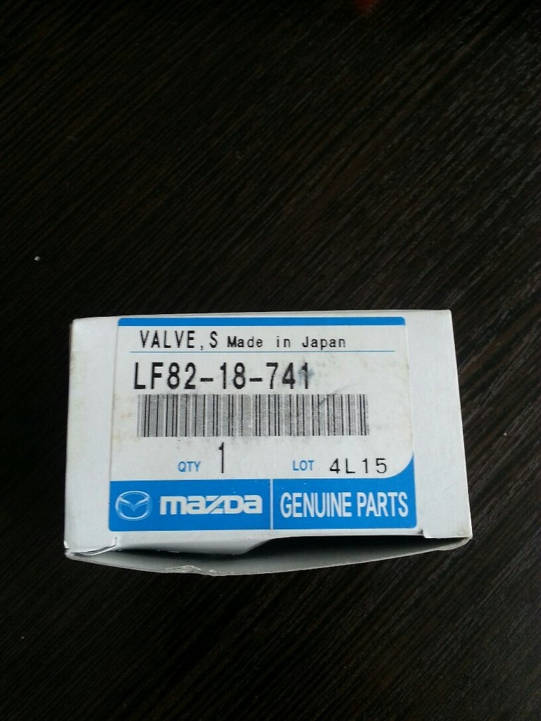 LF8218741 КЛАПАН ЭЛЕКТРОМАГНИТНЫЙ CX-7 (09-…), MAZDA3 (03-…), MAZDA5 ...
