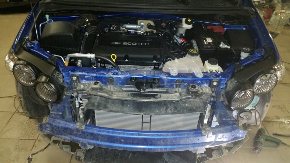 Парктроник и Омыватель(продолжение) — Chevrolet Aveo 5-door (2G), 1,6 л ...