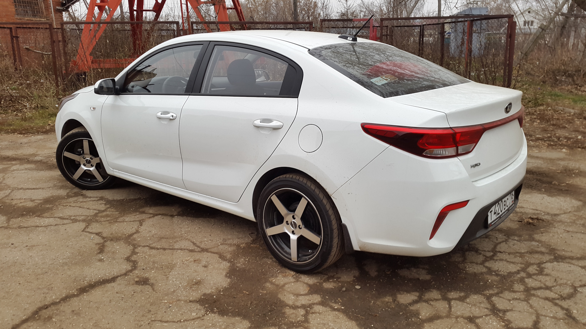 Kia Rio 4 катаная