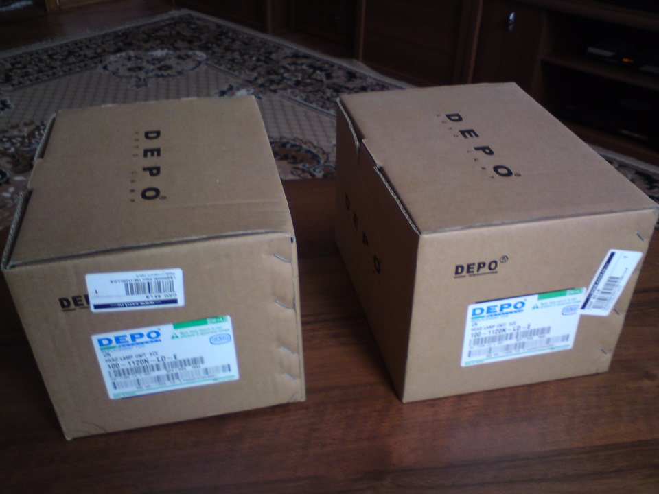 Фары головного света Depo 100-1120N-LD-E — КАМАЗ 11113 Ока, 0,8 л, 2005 ...