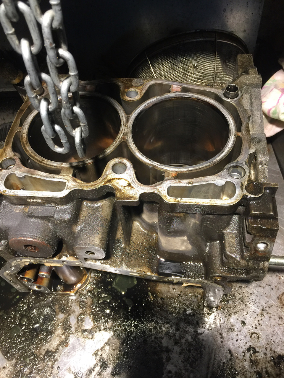 Расточка цилиндров, замена поршней! — Subaru Forester (SG), 2,5 л, 2006 ...