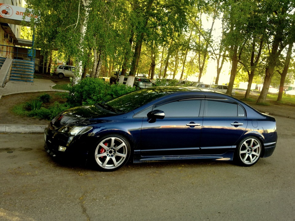 Диски на мой вкус. - Honda Civic 4D (8G), 1,8 л, 2008 года колёсные диски DRIVE2