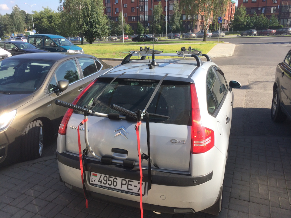 Продажи пост. Велобагажник на крышку багажника. — Citroen C4 (1G), 1,6 ...