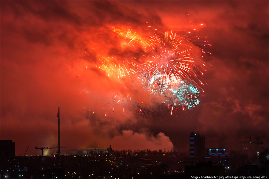 Салют на 23 февраля в москве