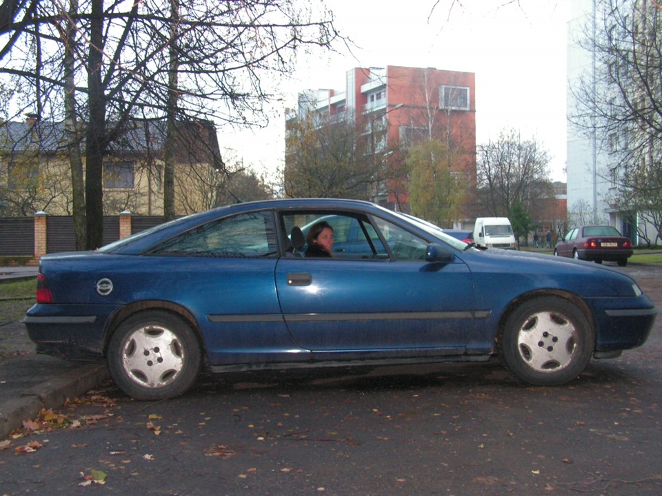 R16 Azev — Opel Calibra, 2 л, 1992 года | колёсные диски | DRIVE2