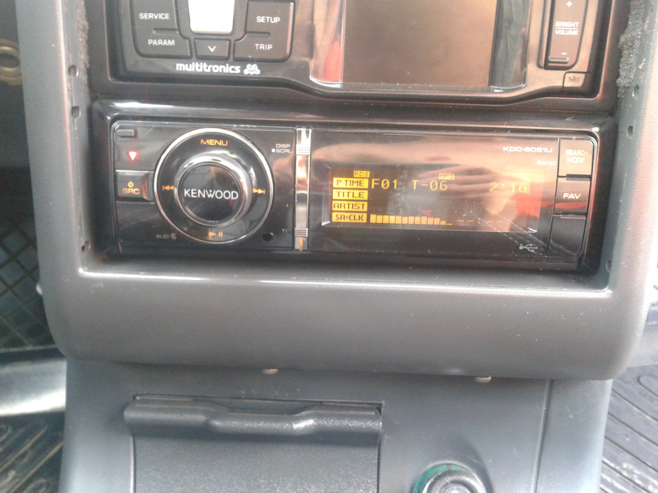 Переход на процессорную магнитолу. — Lada 21124, 1,6 л, 2007 года ...