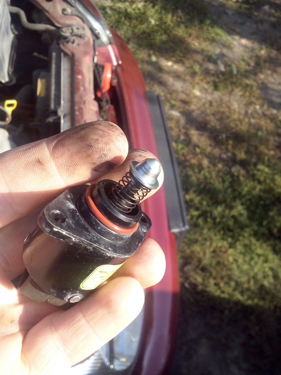 Чистка датчика ХХ — Daewoo Lanos, 1,5 л, 2006 года | своими руками | DRIVE2