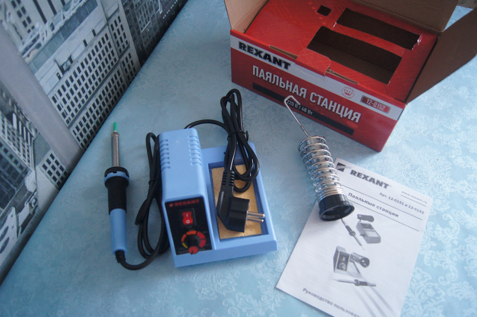 Пересвет БК Multitronics X140 и покупка паяльной станции Rexant 12-0152 ...