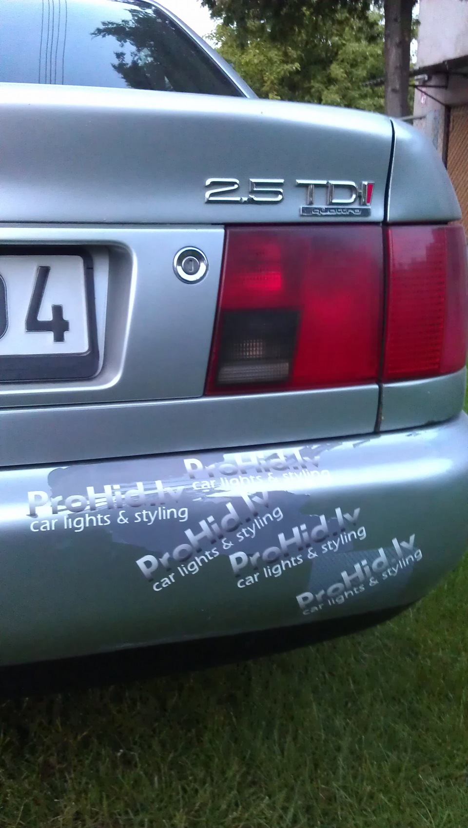 залепил на время — Audi A6 (C4), 2,5 л, 1995 года ДТП DRIVE2