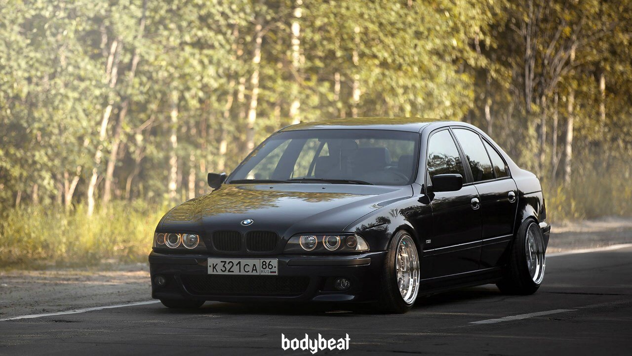 BMW 5 e39 ночью