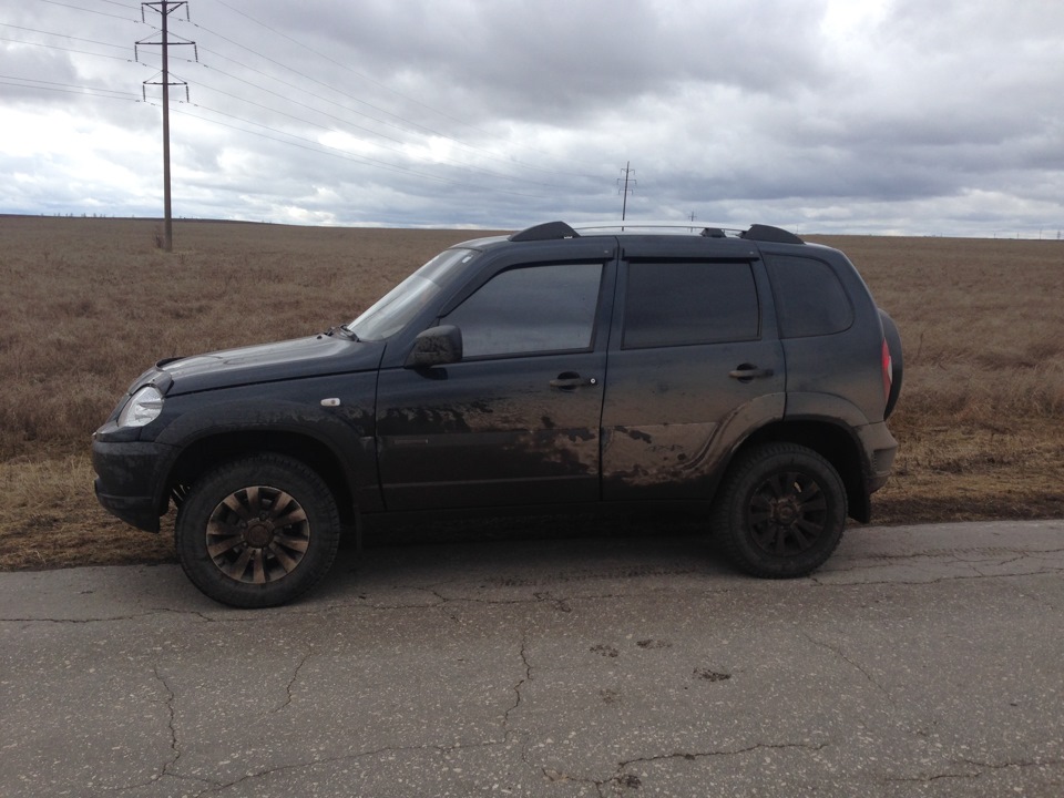 Chevrolet Niva занижение