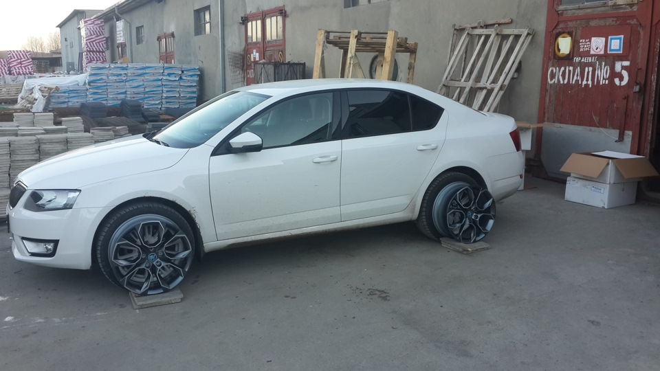 Подставил №3 — Skoda Octavia A7 Mk3