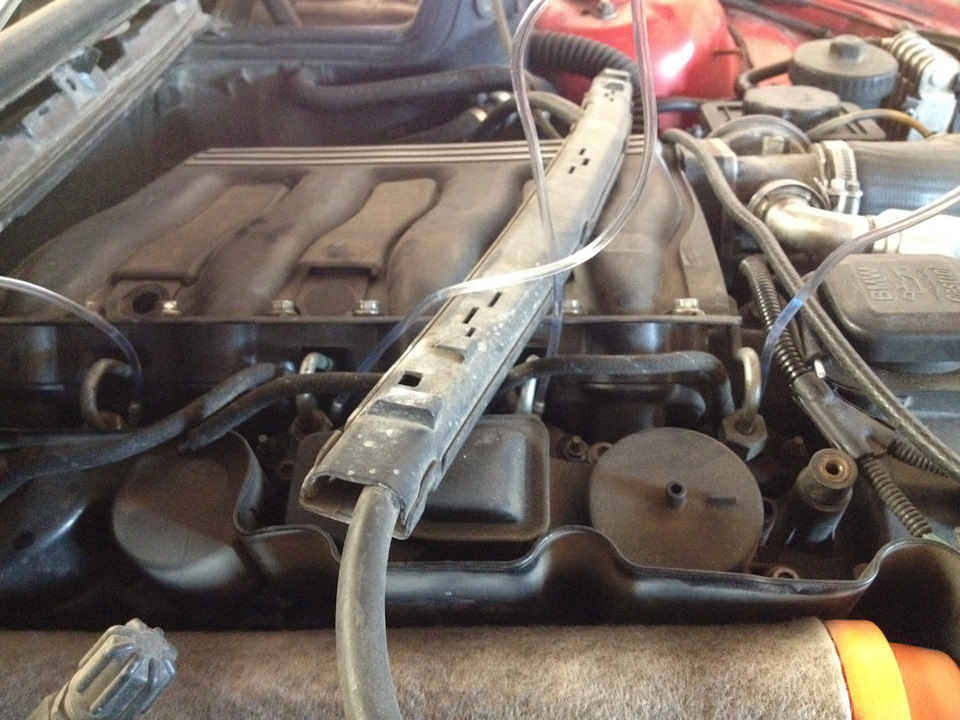 проверка форсунок на слив в обратку — BMW 3 series (E46), 2 л, 2000 ...