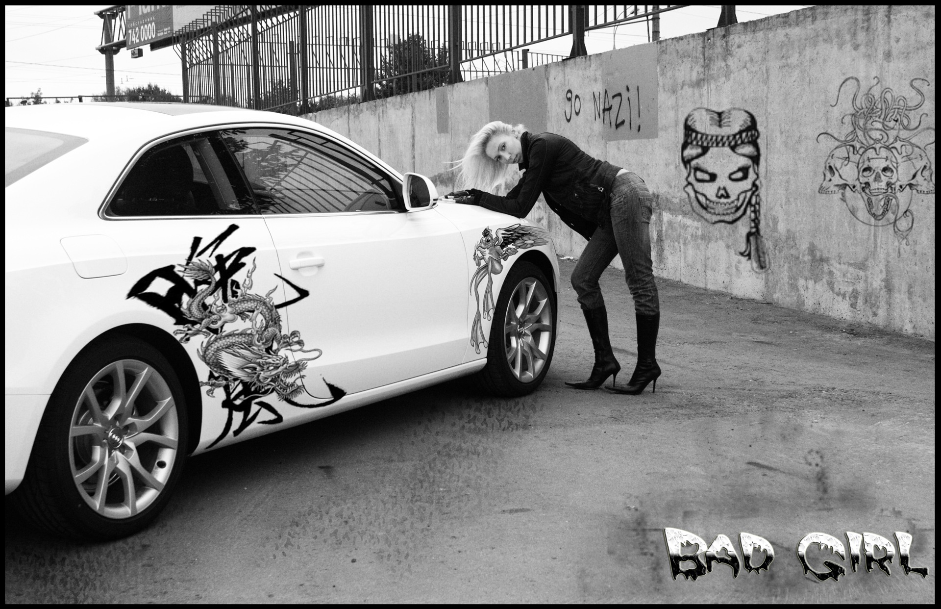 Тату на машину