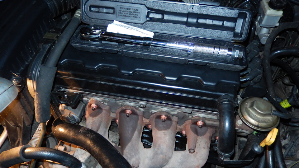 всё закручено, и на фото мой динамо-ключ, хороший помощник — Chevrolet Lacetti Sedan